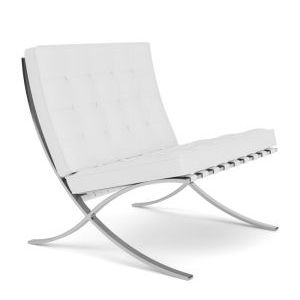 Knoll Barcelona Chair & Stool afbeelding 2