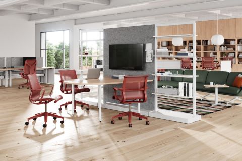 Herman Miller OE1 Huddle Table sfeerafbeelding 3